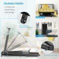 COSTWAY - Compact Folding Treadmill with Touch Screen APP Control