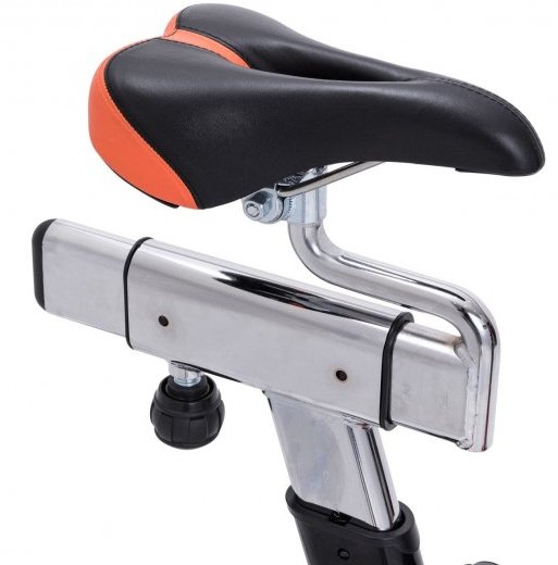 COSTWAY - Indoor Fixed Aerobic Fitness Exercise Bicycle with Flywheel and LCD Display