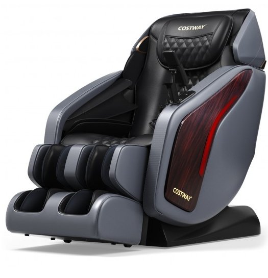 COSTWAY - JL10005WL - 3D SL Track Thai Stretch Zero Gravity Full Body Massage Chair Recliner