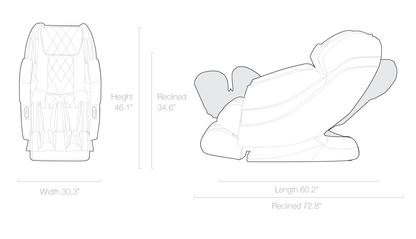 Demo Unit-Cozzia Advanced L track Massage Chair