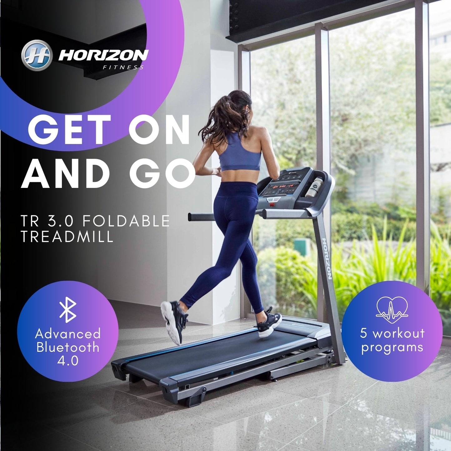 Grade A - Horizon TR 3.0 @Zone Treadmill