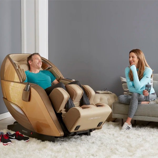 Infinity - Dynasty 4D - Full L-Track with TrueFit Body Scanning/Foot Extension Massage Chair