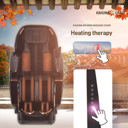 Kahuna-4D Active Stretch-3D foot Massage Chair– with Calf rollers-EM 8500