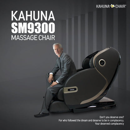 KAHUNA 4D+@ DUAL AIR FLOAT FLEX HSL-TRACK MASSAGE CHAIR WITH INFRARED HEATING SM-9300