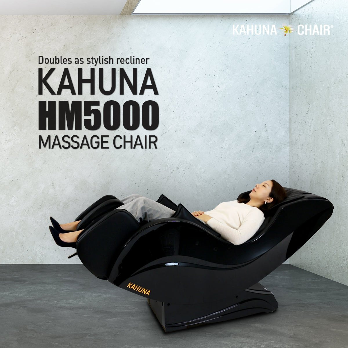 Kahuna HM-5000 Massage Chair-L track