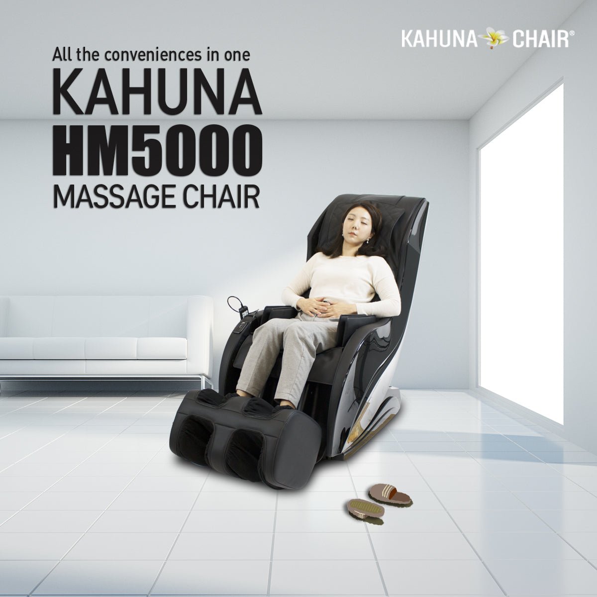 Kahuna HM-5000 Massage Chair-L track
