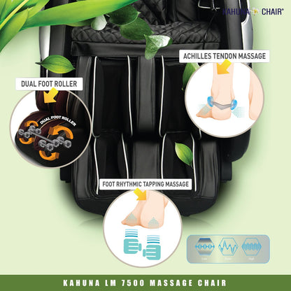 KAHUNA – LM-7500-Swedish/ Shiatsu Massage Chair