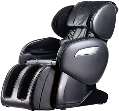 Massage Chair Zero Gravity Full Body Electric Shiatsu Massage Chair Recliner with Foot Rollers Built-in Heat Therapy Air Massage System Stretch Vibrating for Home Office