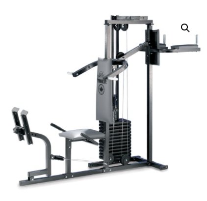 YORK FITNESS -  7245 GYM-LEG PRESS/  MILITARY PRESS-FOR 7240
