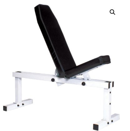 YORK FITNESS - PRO SERIES BENCH 305 FI WHITE   FRONT ADJ-BACK ADJ. C/U