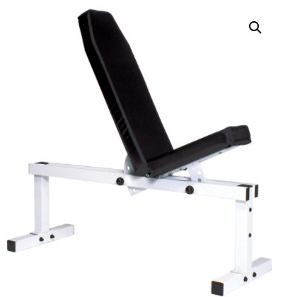 YORK FITNESS - PRO SERIES BENCH 305 FI WHITE   FRONT ADJ-BACK ADJ. C/U